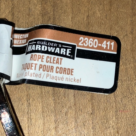 Set of 8 rope cleats great for baby /road proofing blinds in rvs/boats/houses - Picture 2 of 8